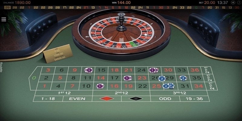 Cách chơi roulette với chiến thuật đường đi lệch khá hiệu quả