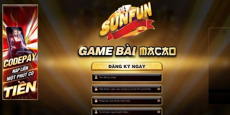 Hướng dẫn đăng ký Sun Fun